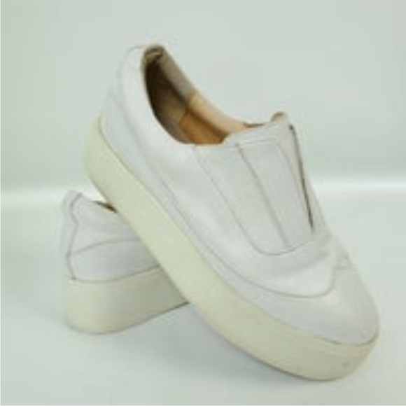 Chris by Christoper Bu Leather Sneaker Platform - Picture 5 of 10